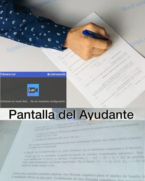 Cámara Pinganillo para exámenes 4G Sin WiFi Lar Pro