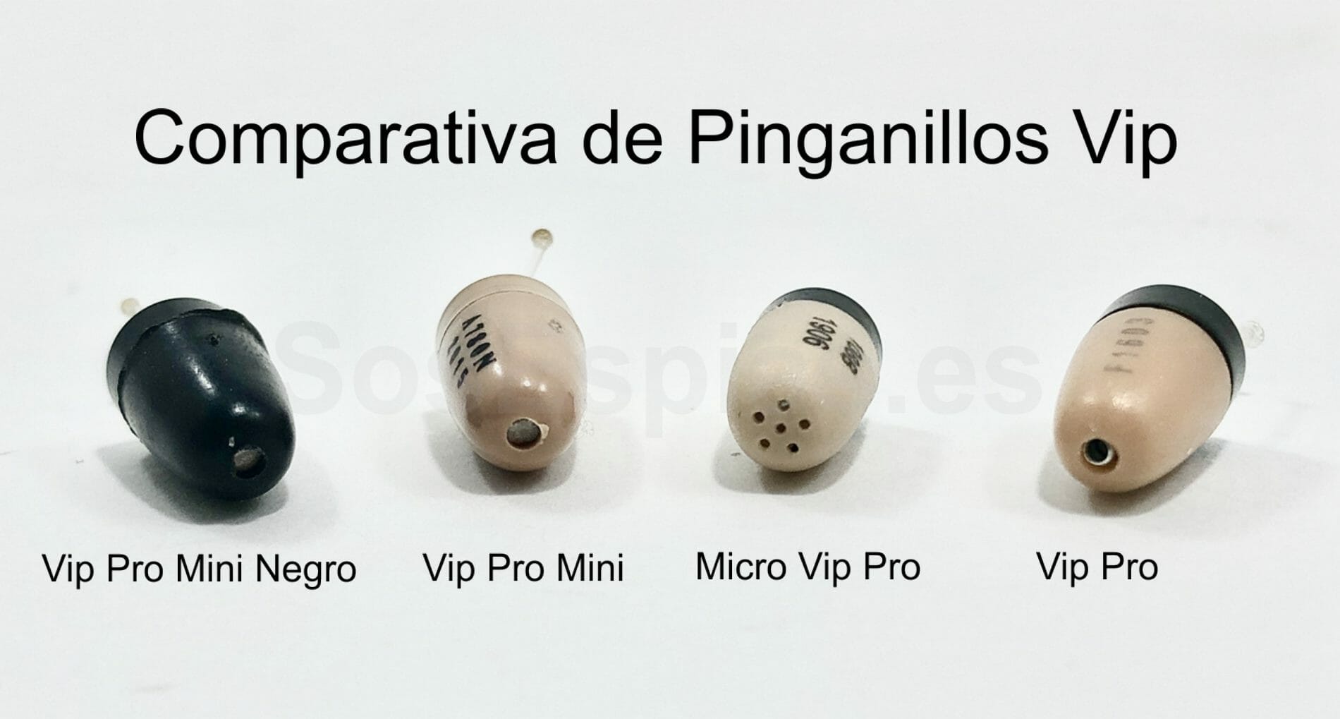 Comparativa pinganillos vip pro